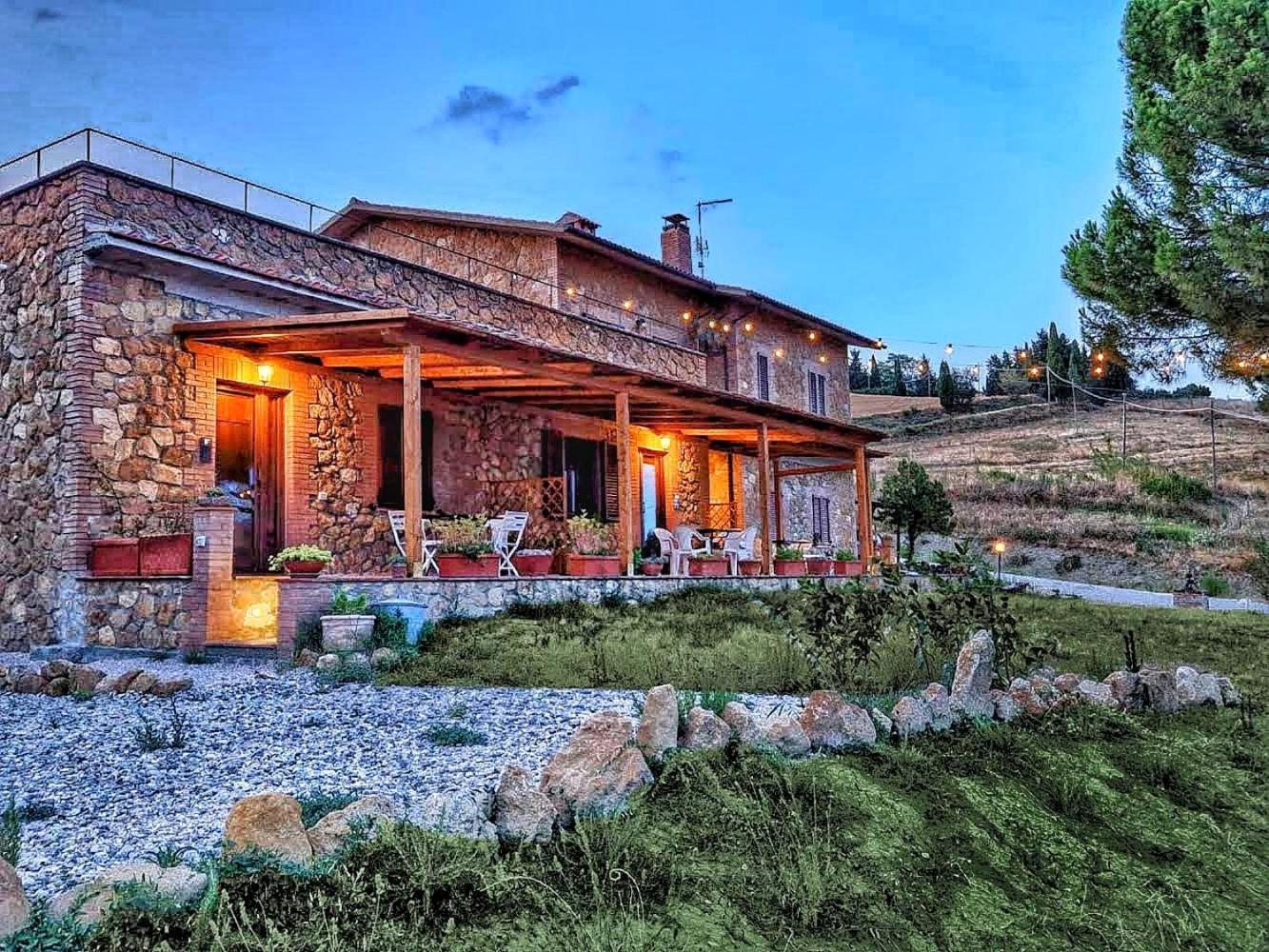Agriturismo Il Casato Mag-Il Giogo Pienza Buitenkant foto