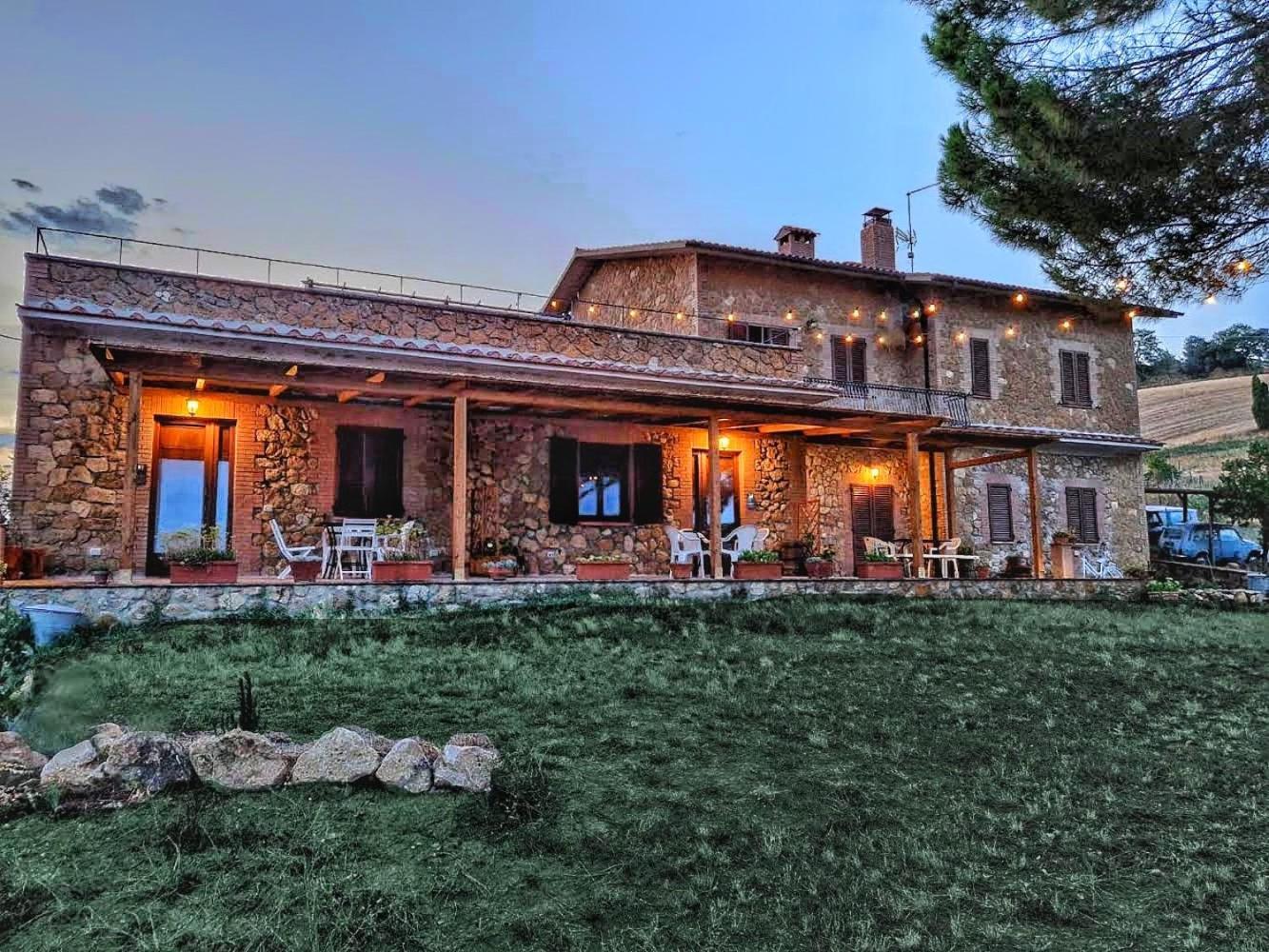 Agriturismo Il Casato Mag-Il Giogo Pienza Buitenkant foto